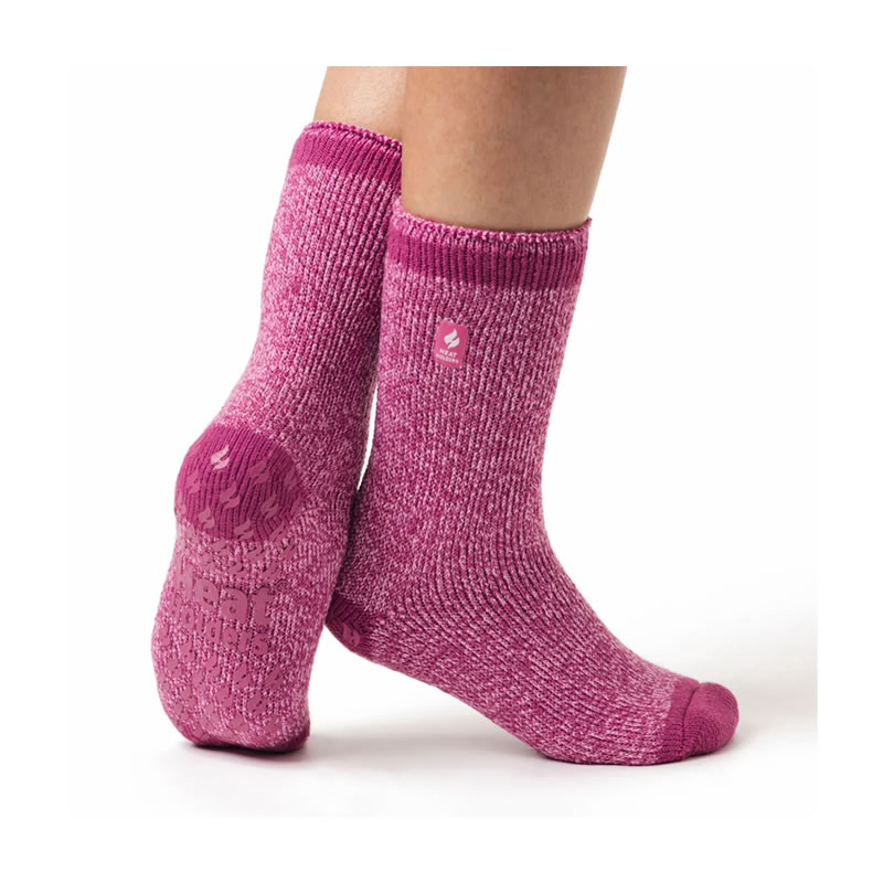 Slipper Socks Florence - Muted Pink
