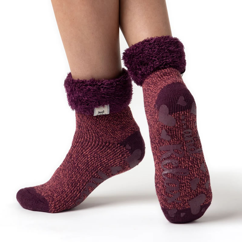 Ladies Lounge Slipper Socks
